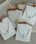 Lena Pearl Necklace | Gold