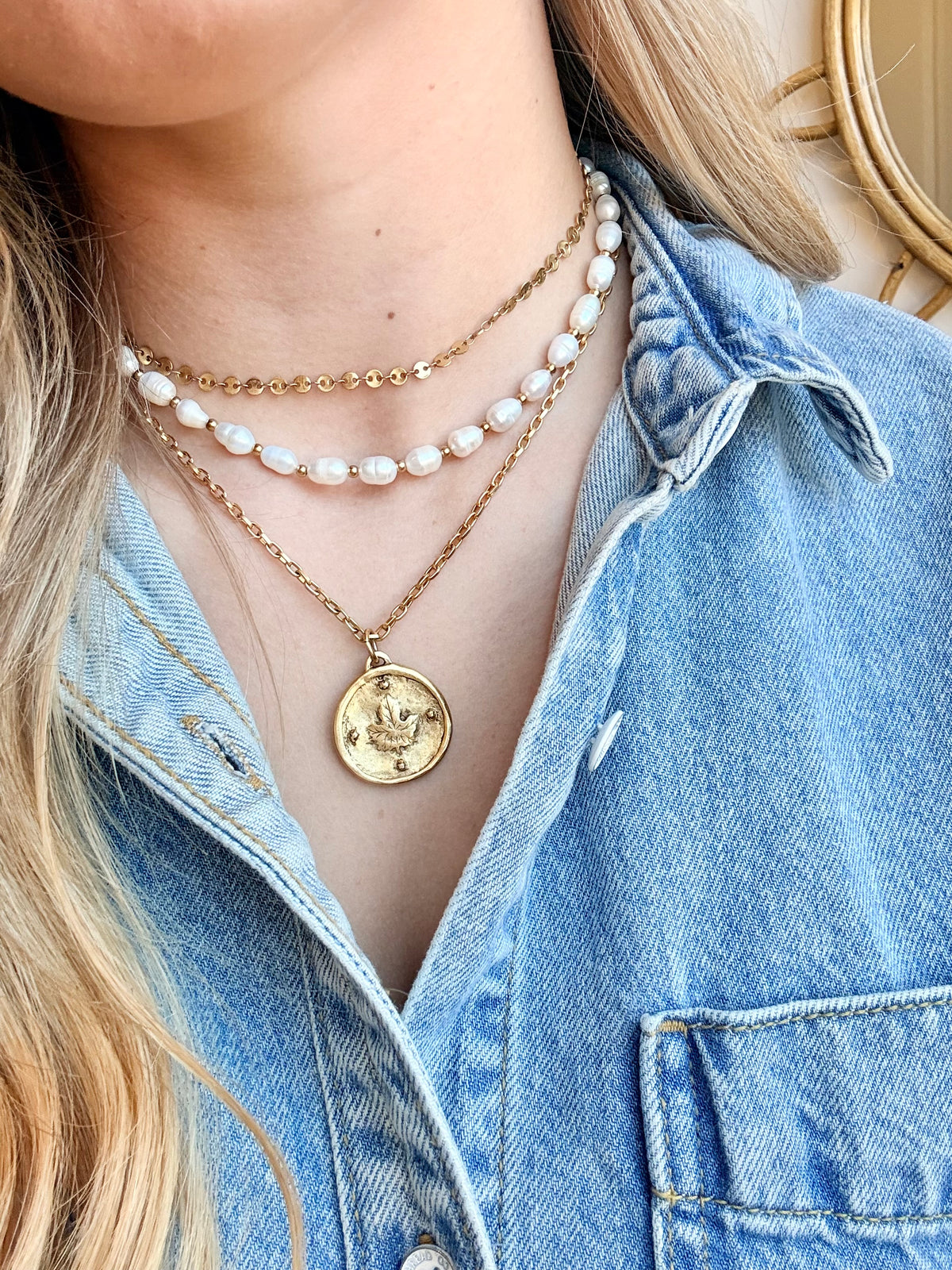 Everchanging Pendant Necklace | Gold
