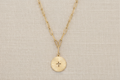 Haven Cross Necklace | Gold