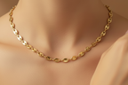 Charlie Bean Necklace | Gold