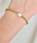 Tidal Pearl Bracelet | Gold & Silver
