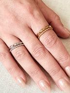 Double Take Ring | Gold & Silver