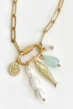 Beach Memory Charm Necklace