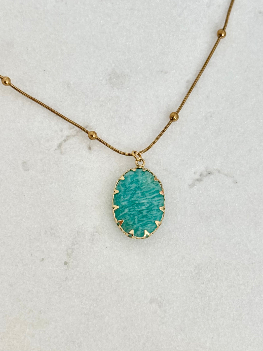 Coastal Layers Necklace Set | Gold