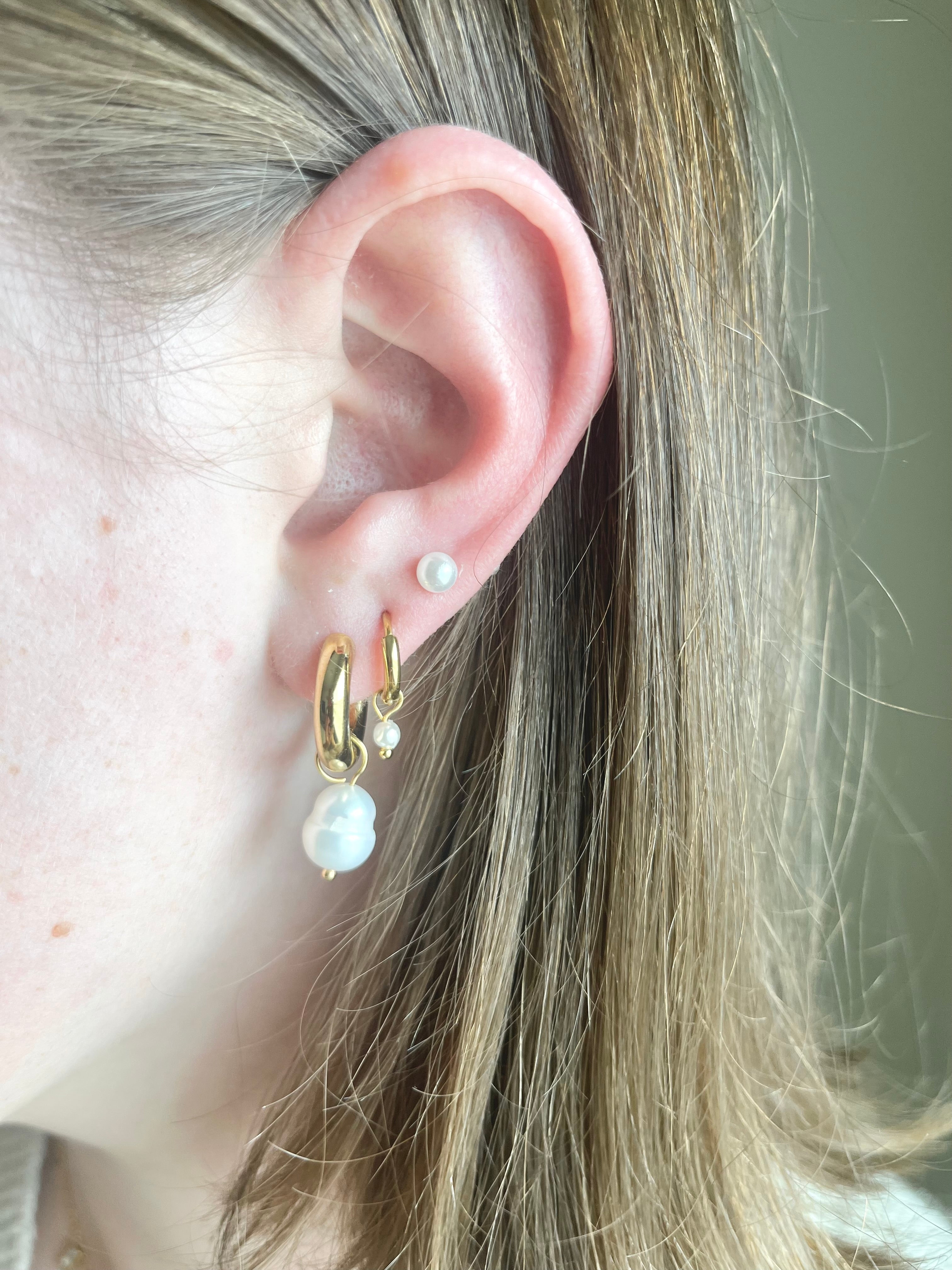Marmie March Earrings | Gold