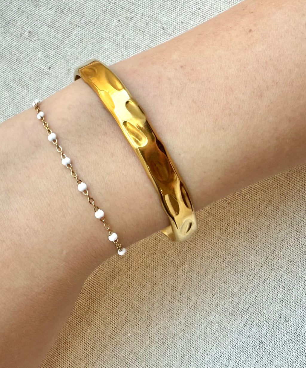 Avonlea Cuff Bracelet | Gold & Silver