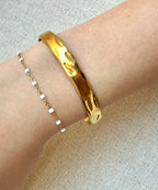 Avonlea Cuff Bracelet | Gold & Silver