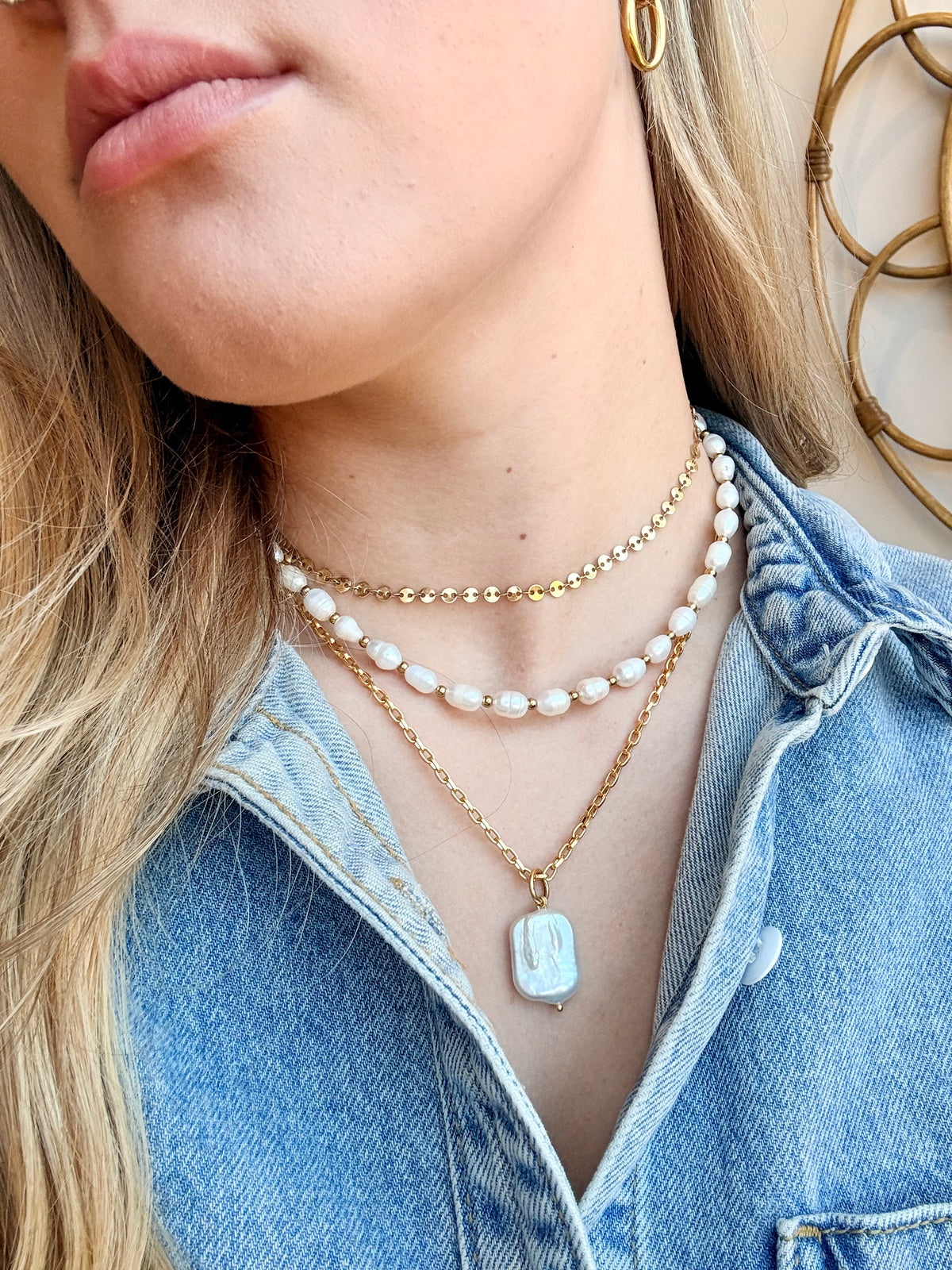 Wild Pearl Charm Pendant