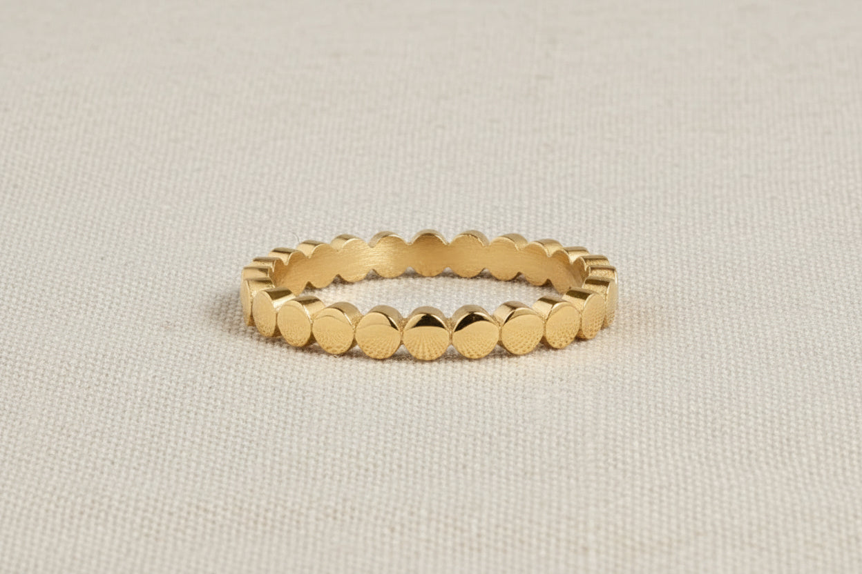 Sweet Pea Ring | Gold