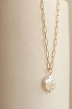 Delilah Pearl Necklace | Gold & Silver