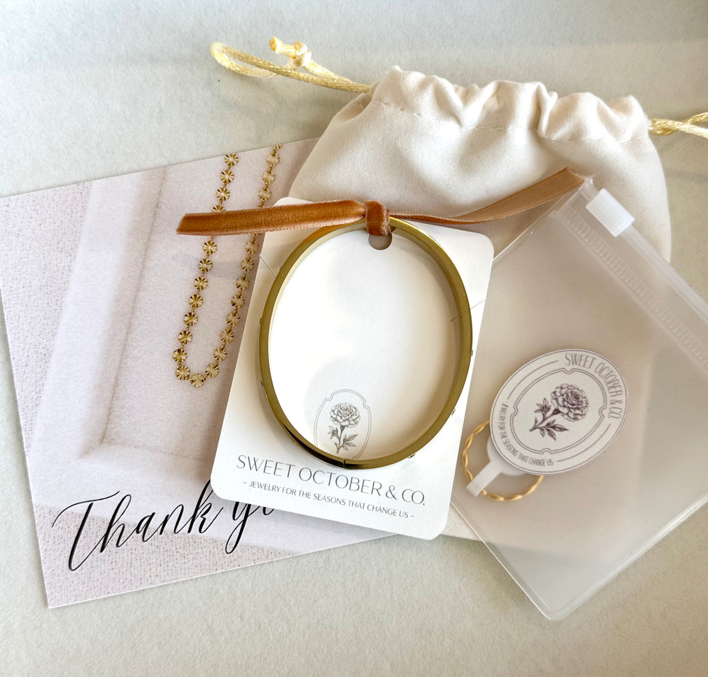 Charlie Bean Bracelet | Gold