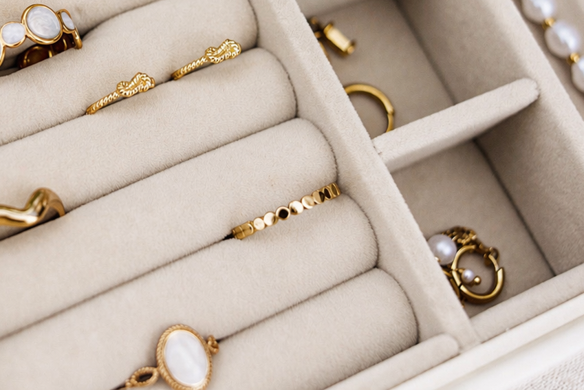 Sweet Pea Ring | Gold