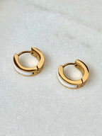The Capri Hoops | Gold