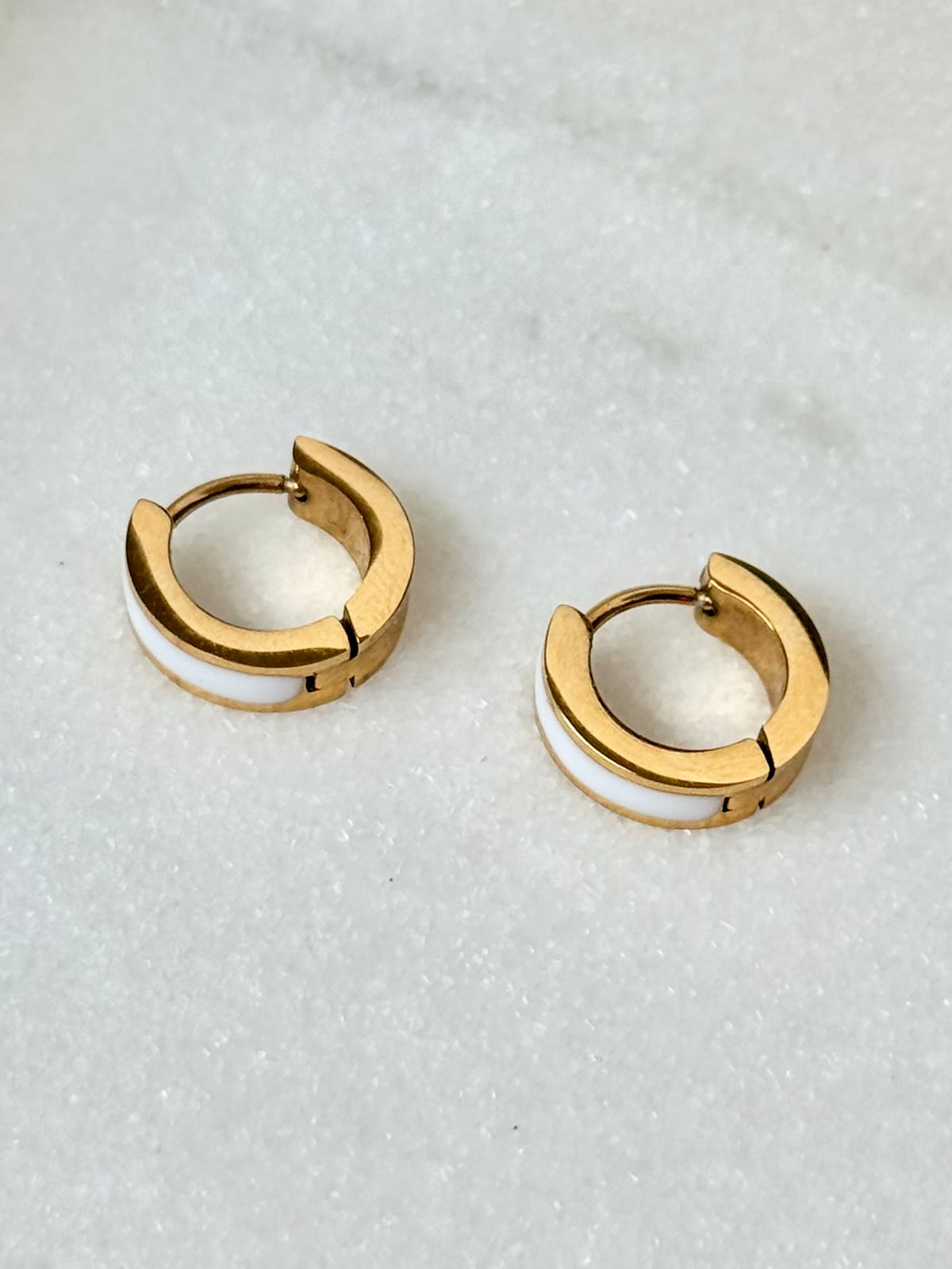 The Capri Hoops | Gold