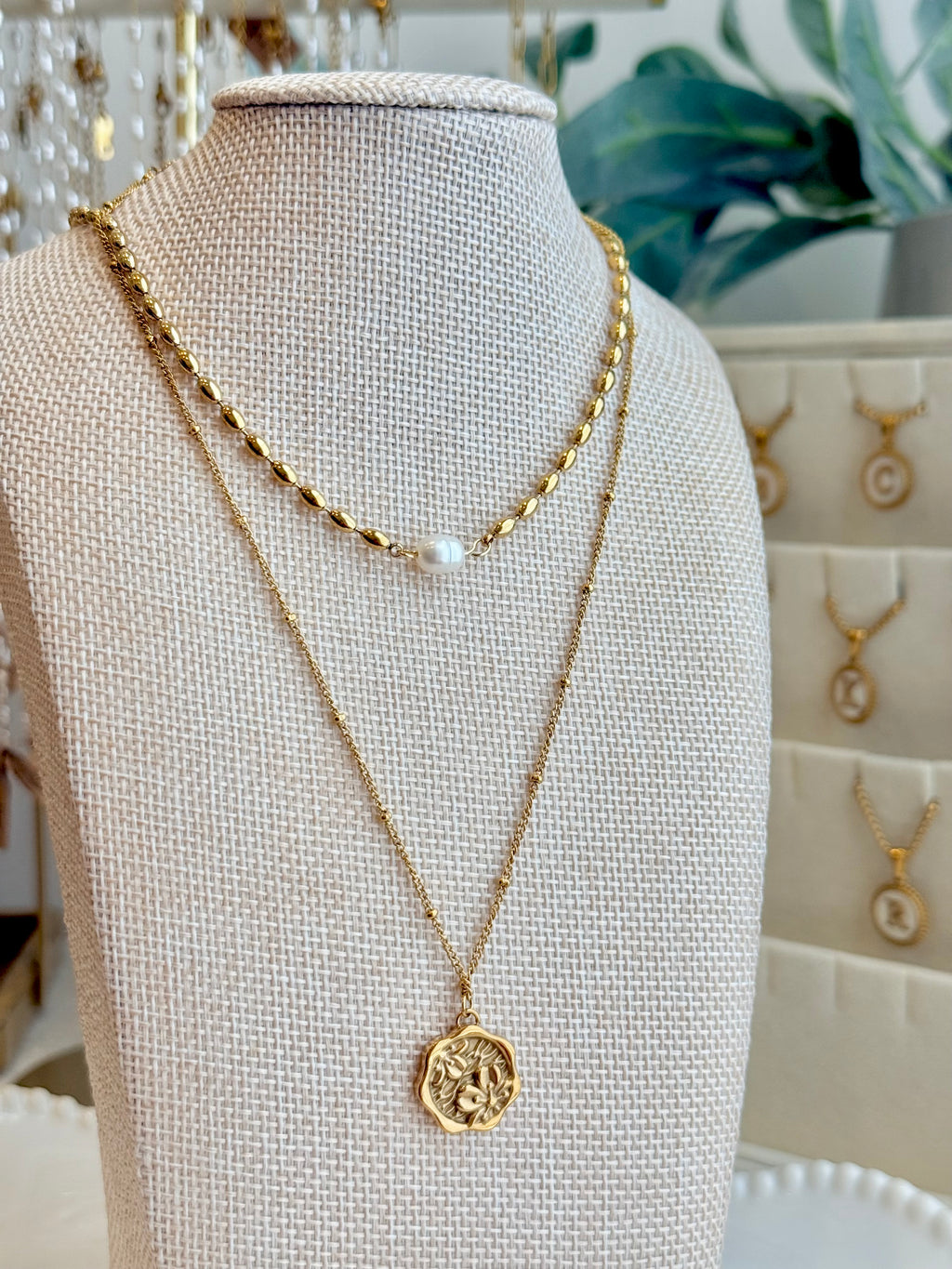 Golden Bloom Necklace | Gold