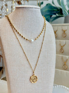 Golden Bloom Necklace | Gold