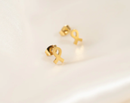 Tiny Hope Studs | Gold