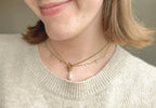 Penelope Pearl Necklace | Gold