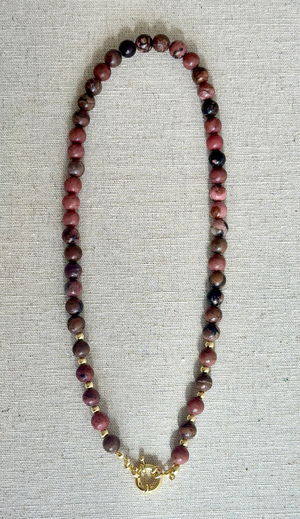 Madeline Bead Necklace | Gold
