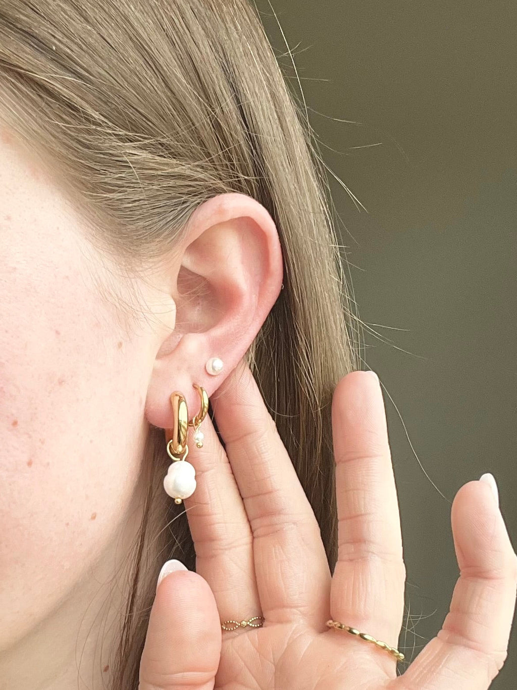 Dolly Lou Studs | Gold