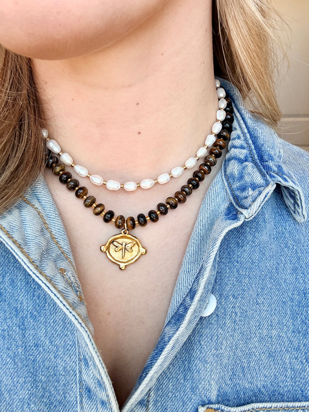 Fable Necklace | Dragonfly or Butterfly