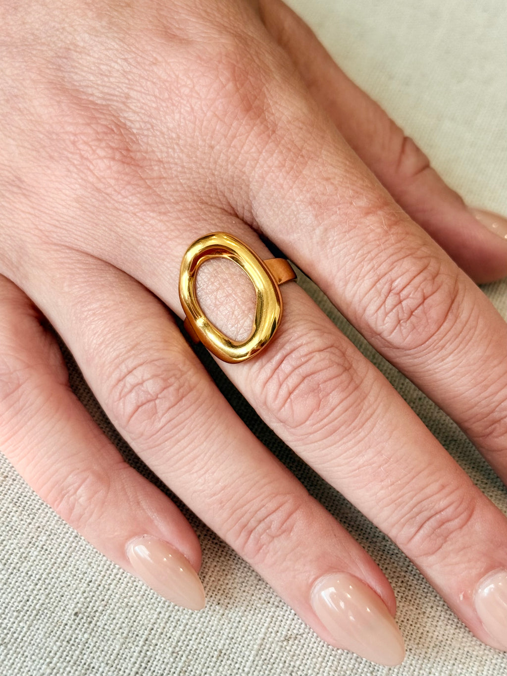 Halo Ring | Gold & Silver