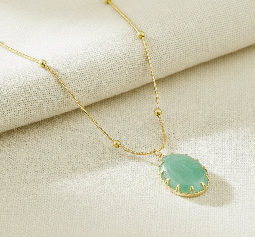Coastal Layers Necklace Set | Gold
