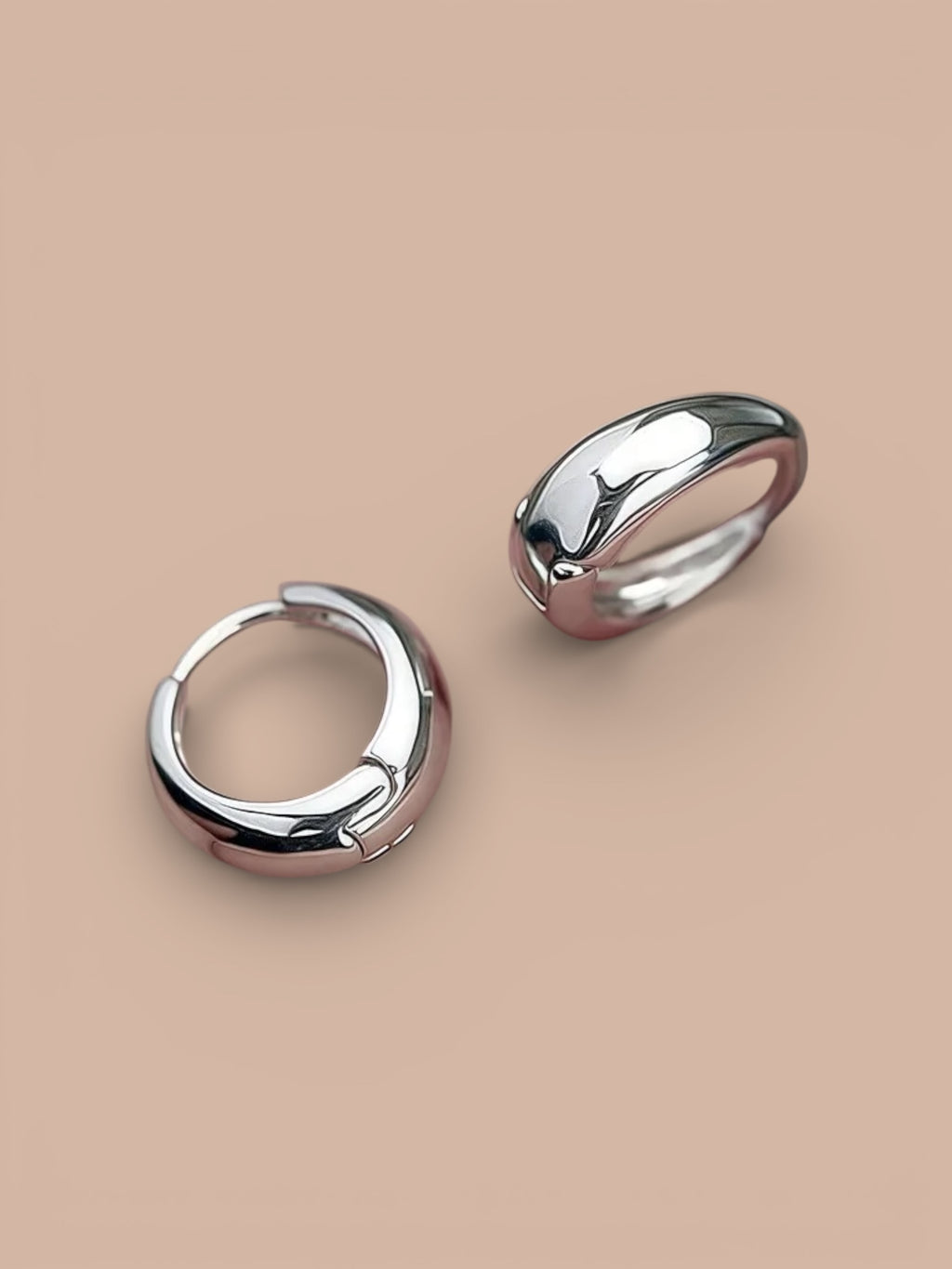 Honey Huggie Hoops | Gold & Silver