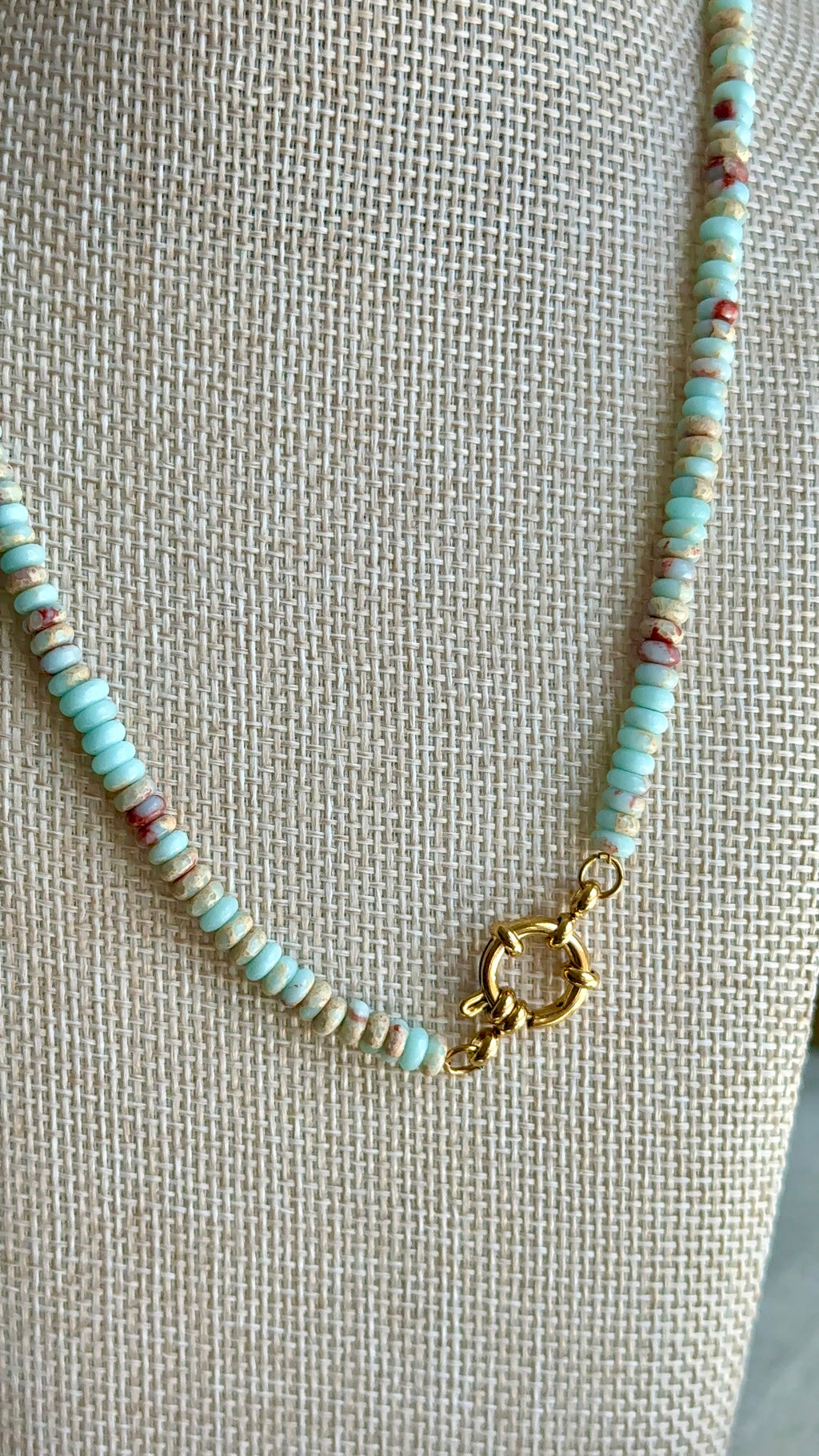 Rory Bead Necklace | Gold