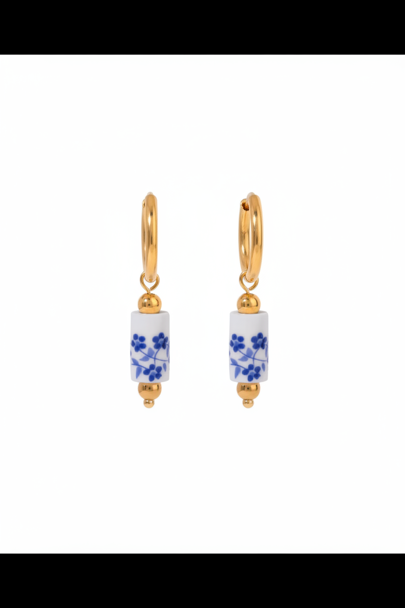 Pemberley Earrings|Gold