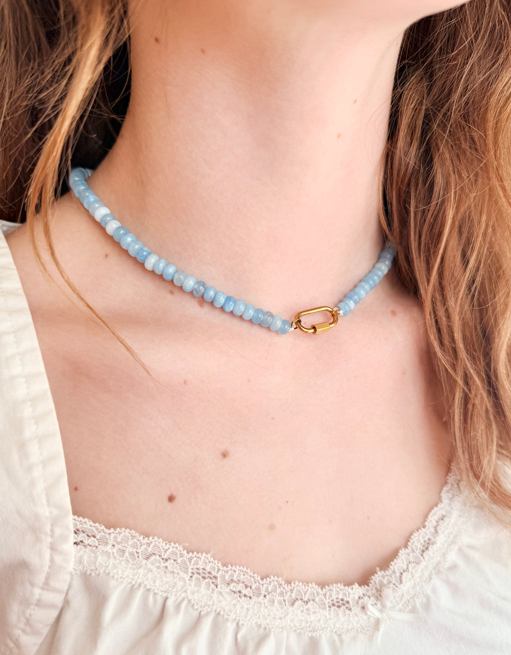 The Sea Glass Bead Necklace