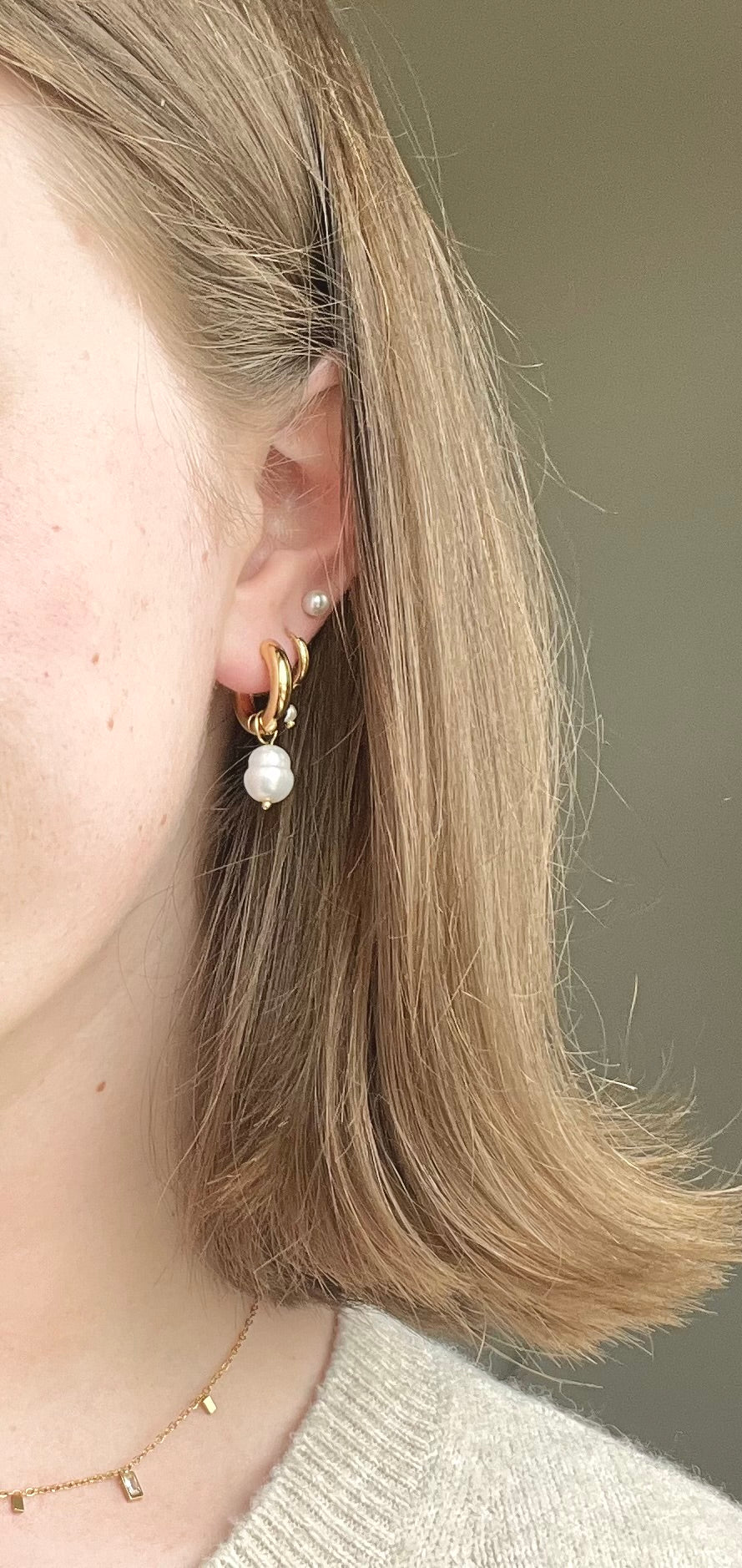 Dolly Lou Studs | Gold
