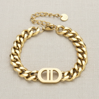 Josie Cuban Bracelet | Gold