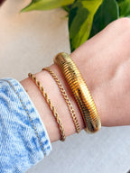 Everyday Bangle | Gold