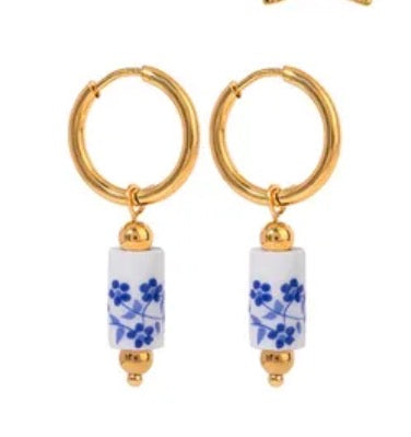Pemberley Earrings|Gold