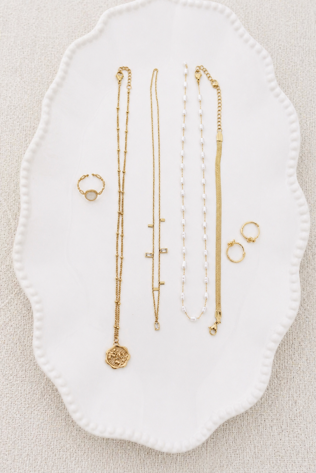 Golden Bloom Necklace | Gold