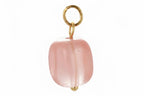 Pink Natural Stone Charm