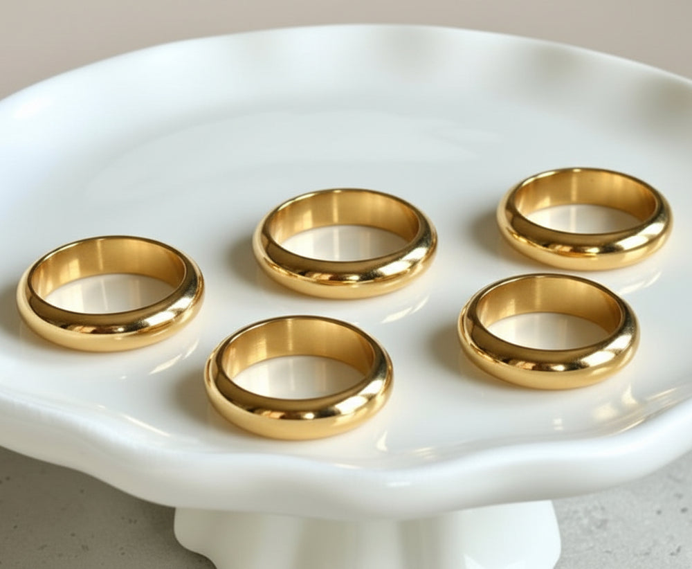 Penny Light Ring | Gold & Silver