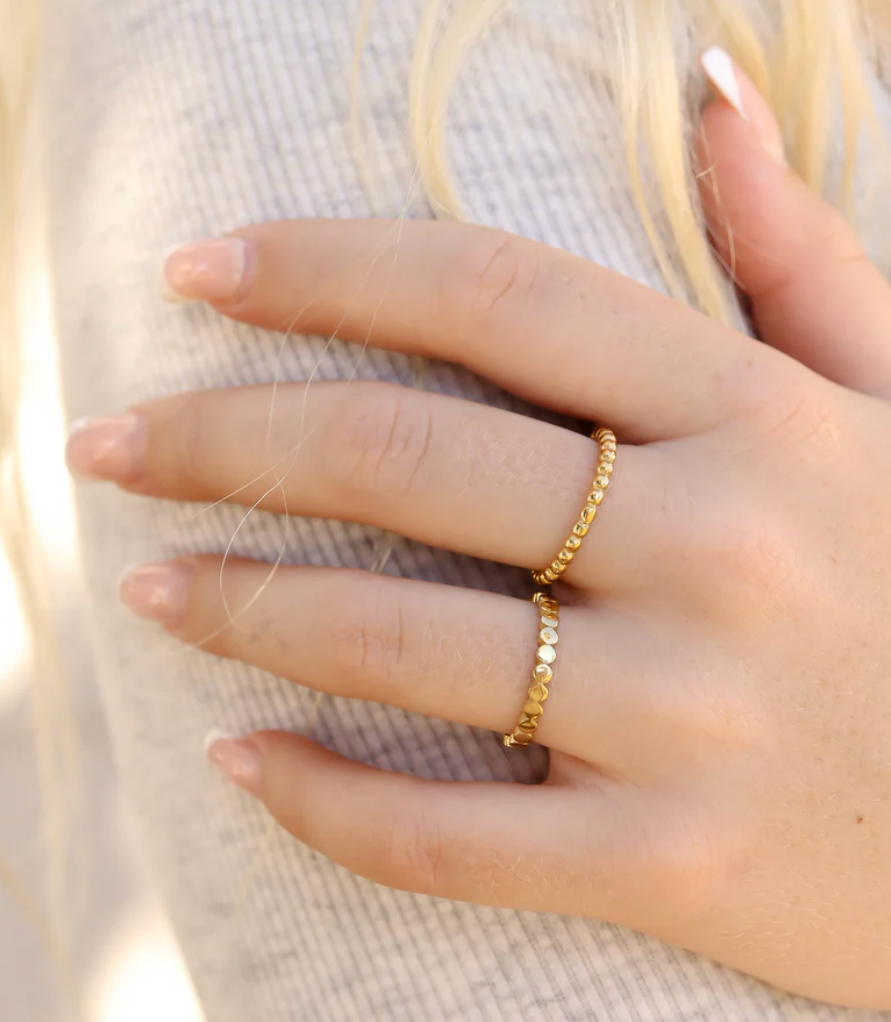 Sweet Pea Ring | Gold