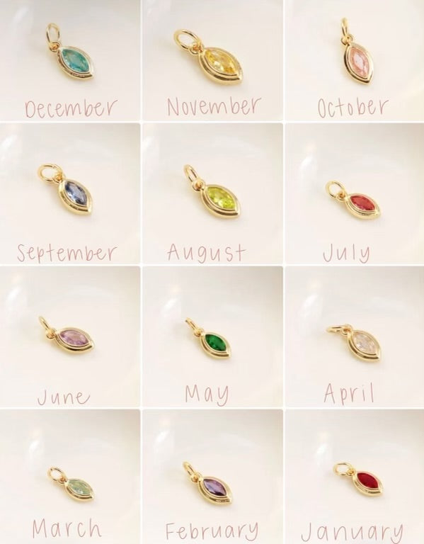 Pieces Of You Birthstone Charms