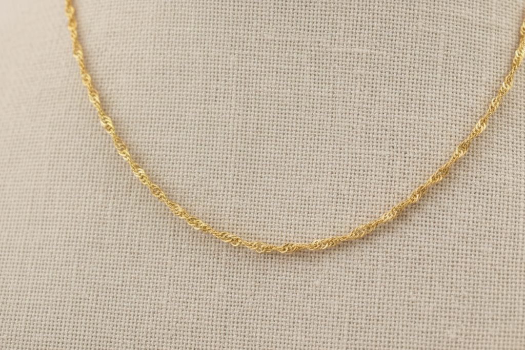 Mattie Singapore Necklace | Gold