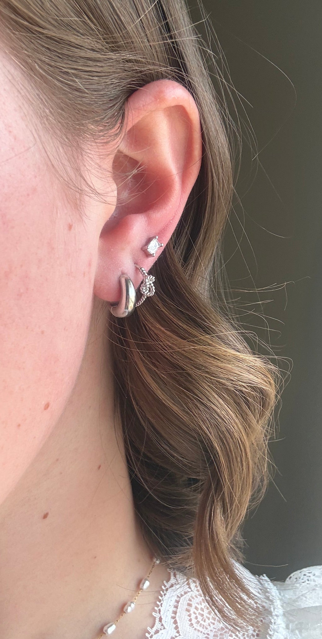 Honey Huggie Hoops | Gold & Silver