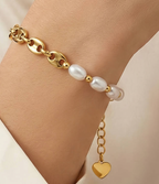 Emma Bean Bracelet | Gold