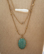 Evermore Pearl Necklace | Gold