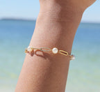 The Harbor Pearl Bracelet | Gold