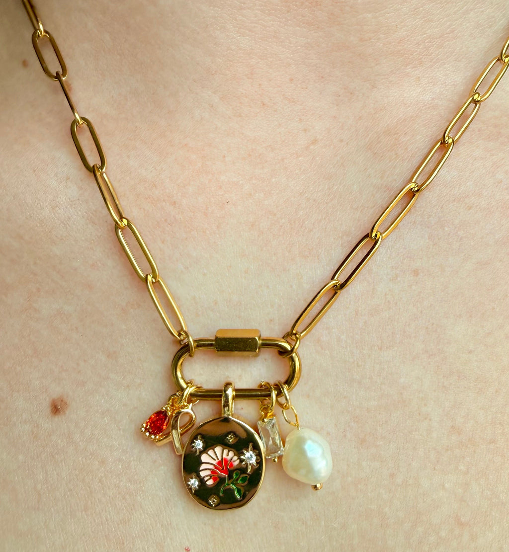 Carry It With You Charm Necklace | Gold