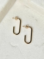 Roselyn Clip Earrings | Gold