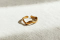 Amy Wave Ring | Gold