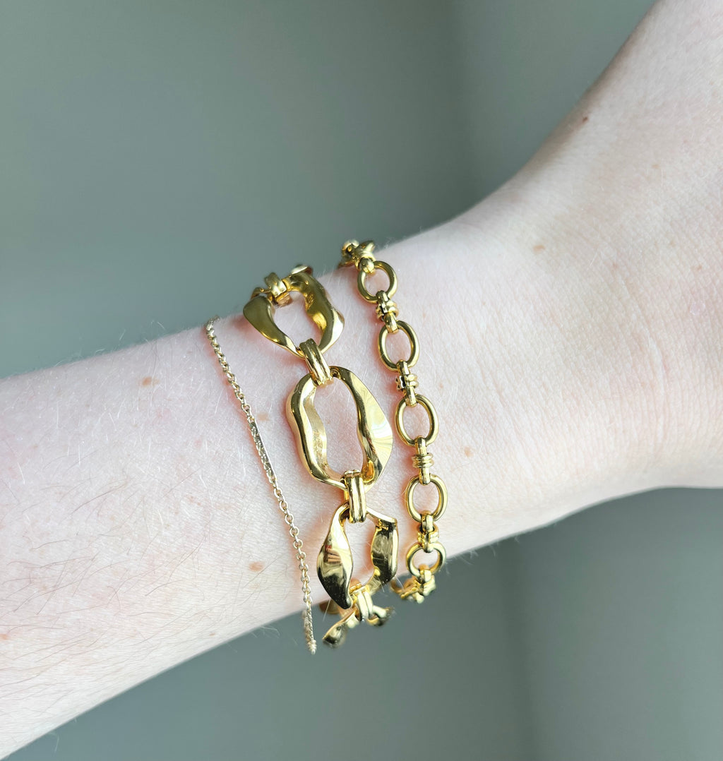 Alice Shell Bracelet | Gold