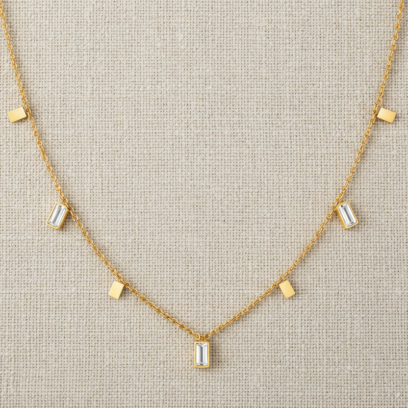 Blythe Triple Necklace | Gold